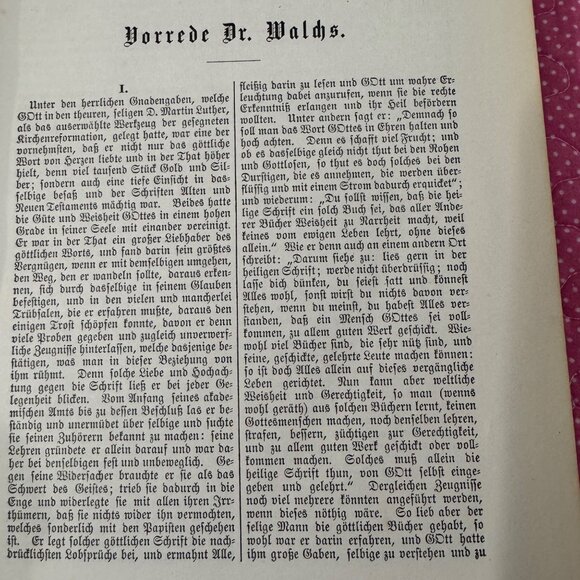 Luthers Sämtliche Schriften I. Auslegung Des Alten Testaments I. 1880 HC German - Picture 6 of 16